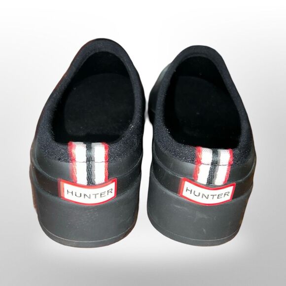 NWOB Hunter Women's Play Clog In Black Size 8 - Picture 4 of 7